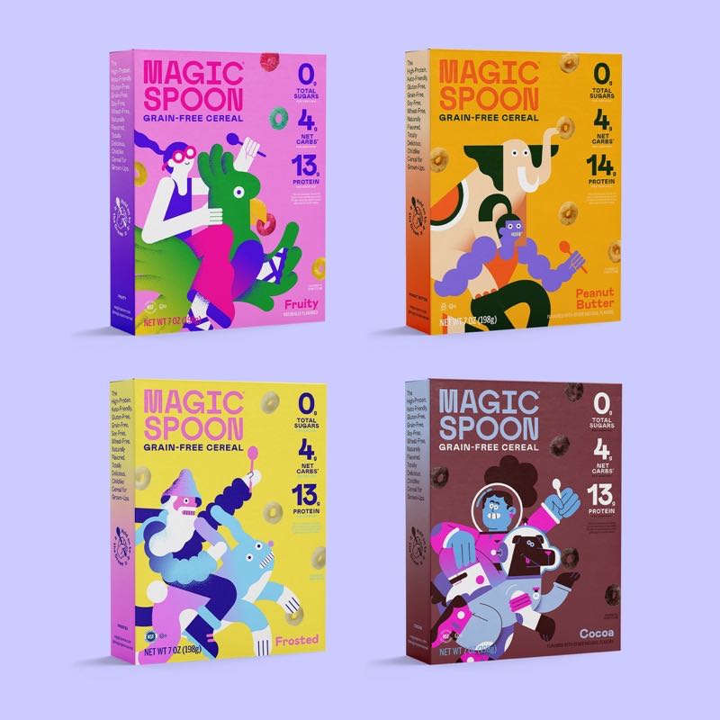 Magic Spoon Cereal - 4 Pack Variety