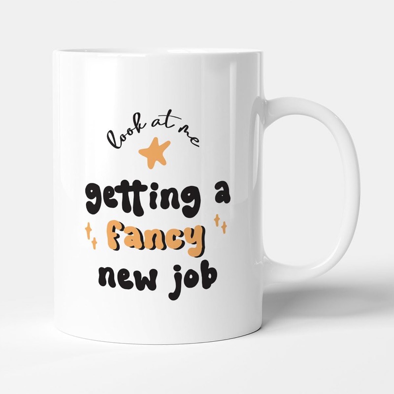 This is My Fancy New Job Mug, 11 Oz