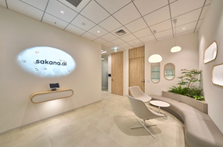 Sakana AI Tokyo lobby