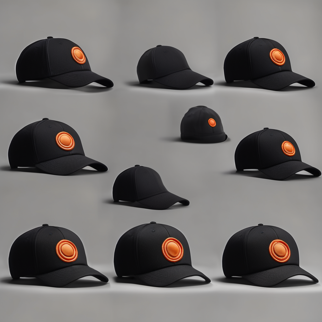 Structured baseball caps