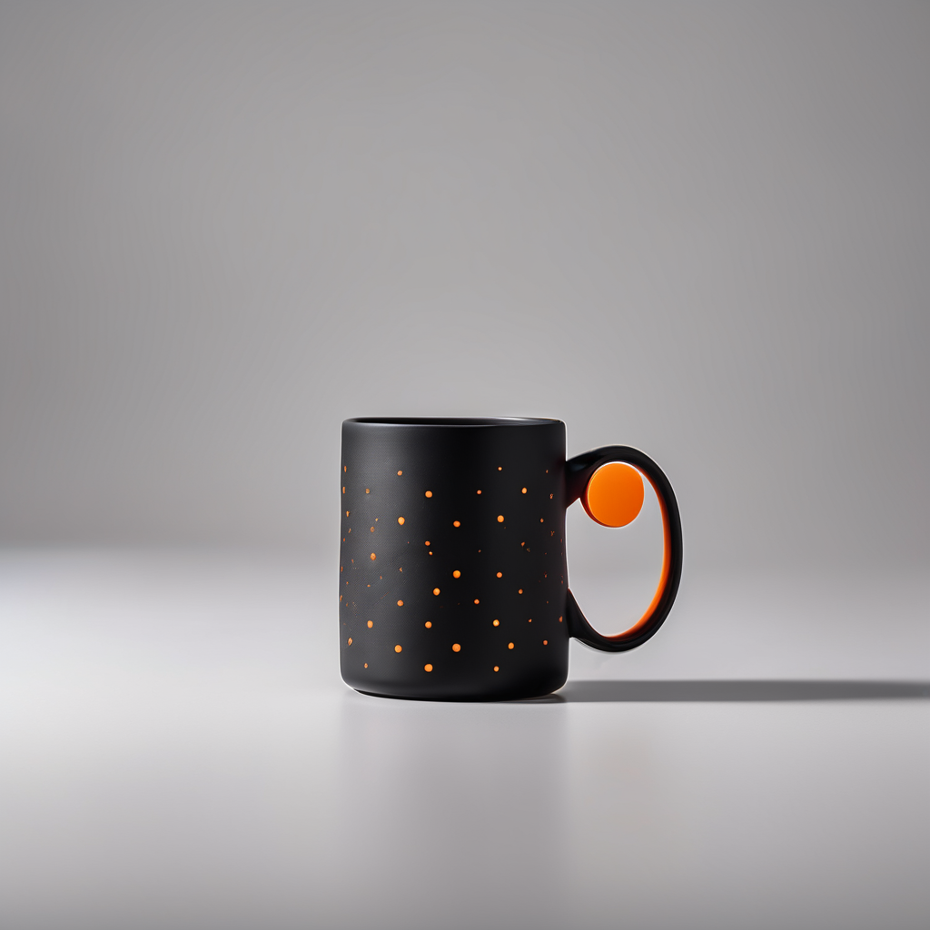 Matte ceramic mug